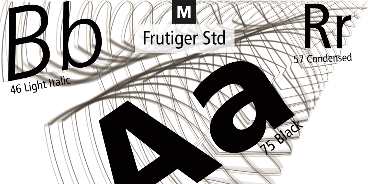 Пример шрифта Frutiger Pro #3